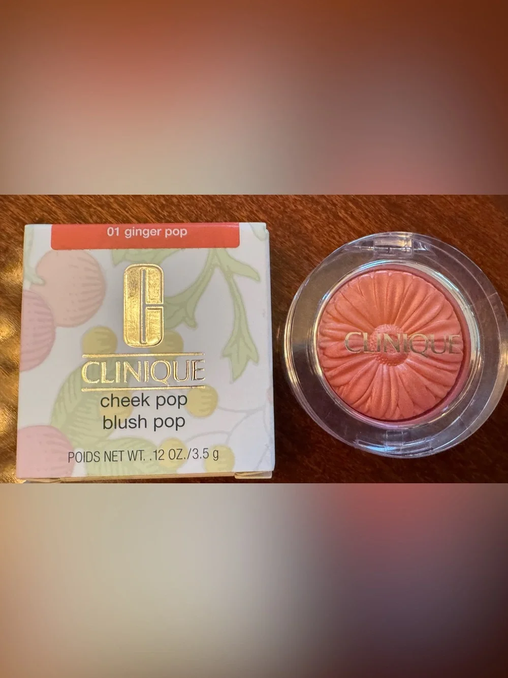 Clinique Blush Cheek Pop Blush - Color Ginger Pop #01
